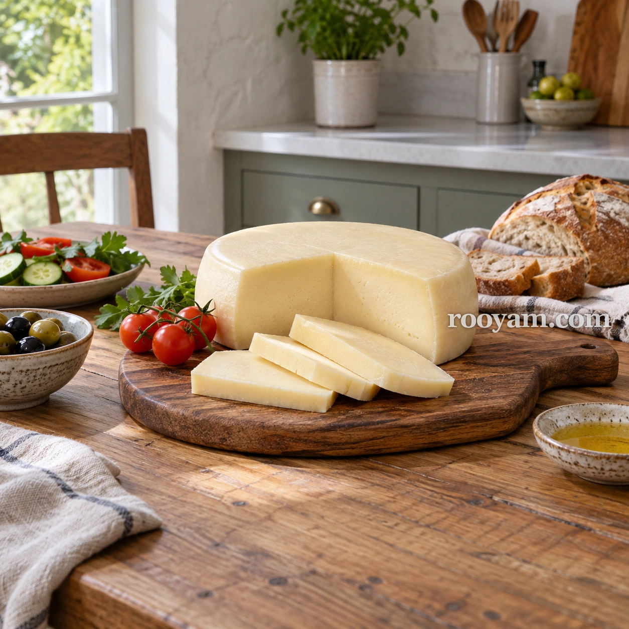 Fromage kaşar en rêve