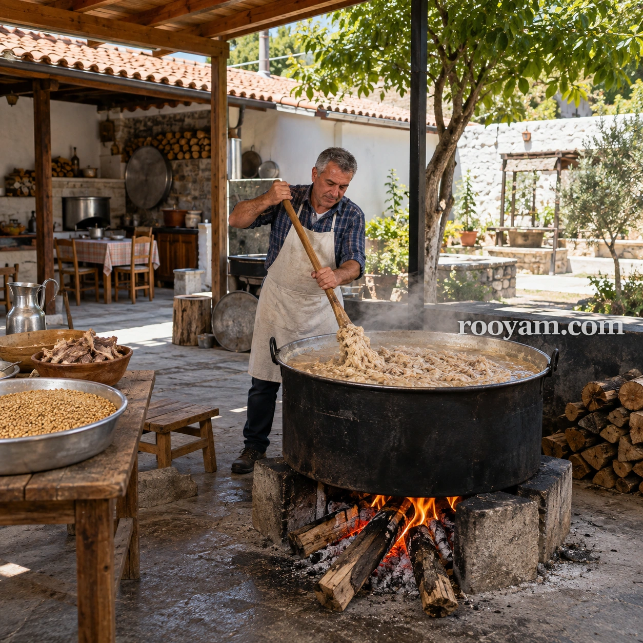 Préparateur de keşkek en rêve