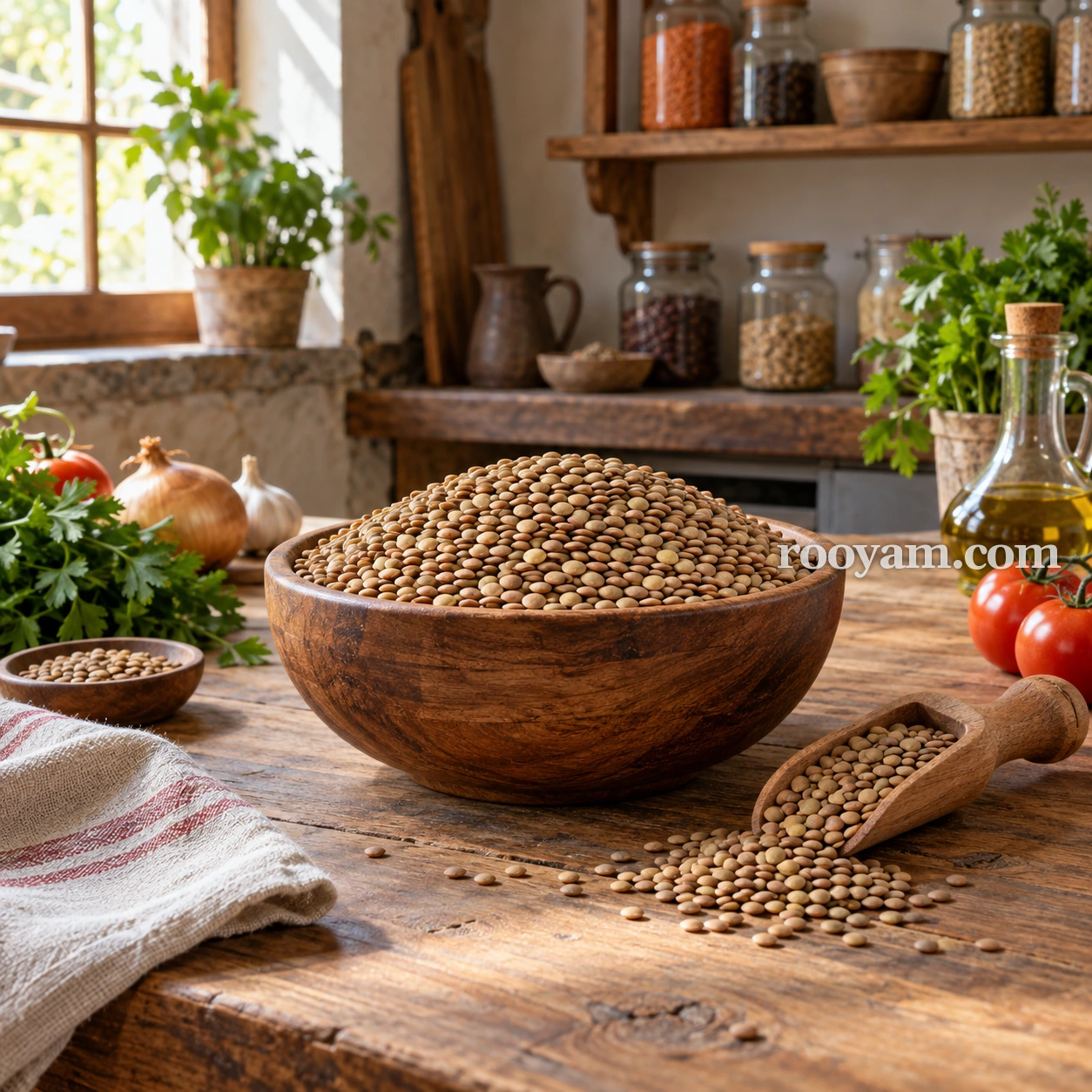 Lentilles en rêve