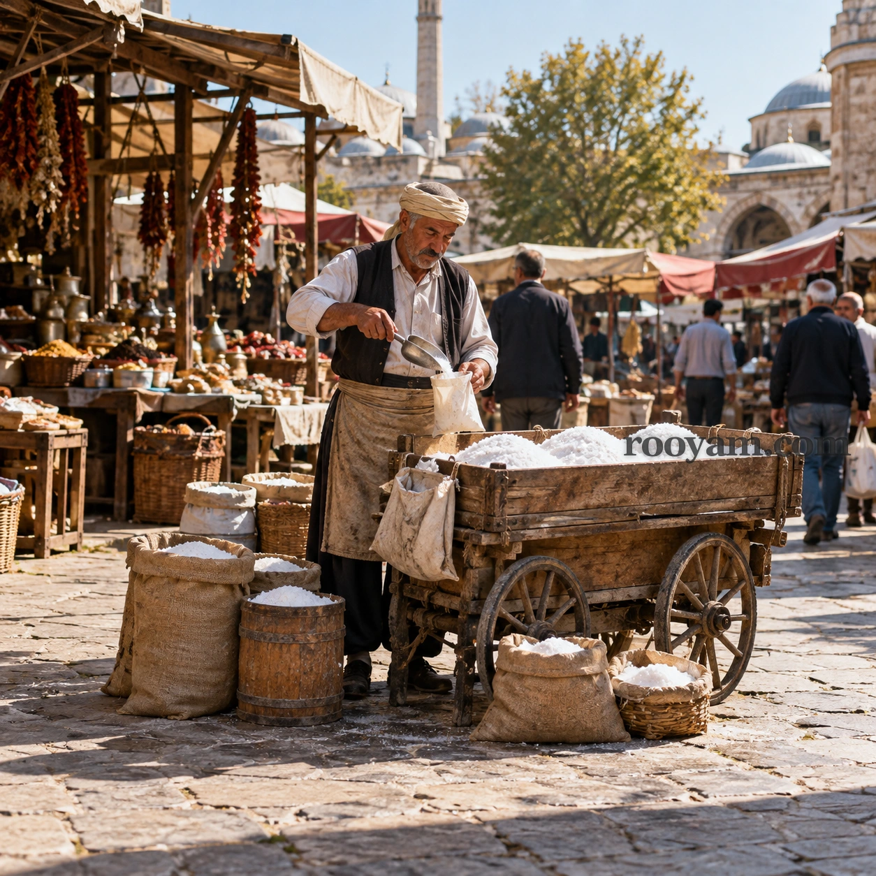 Marchand de sel en rêve