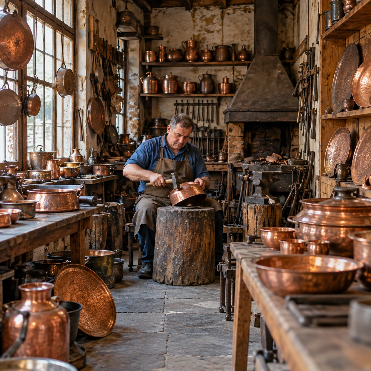 Coppersmith in a dream — illustration