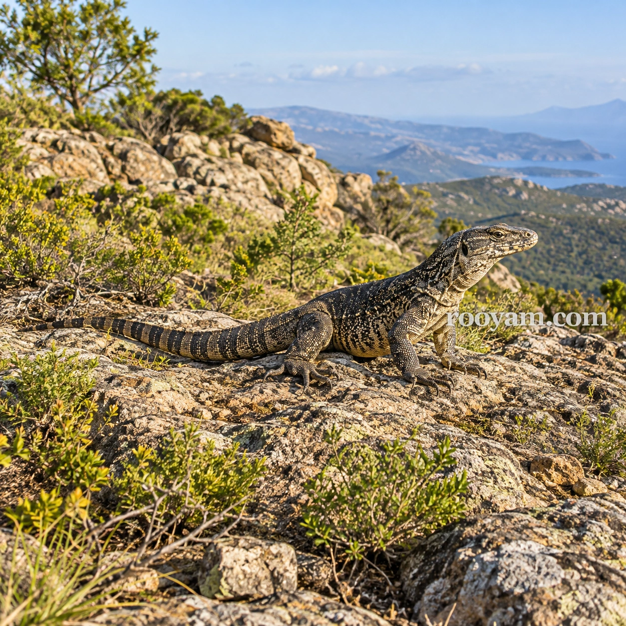 Grand lézard en rêve